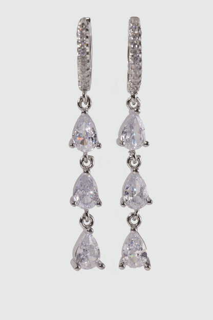 3 in 1 Water Drop Earrings