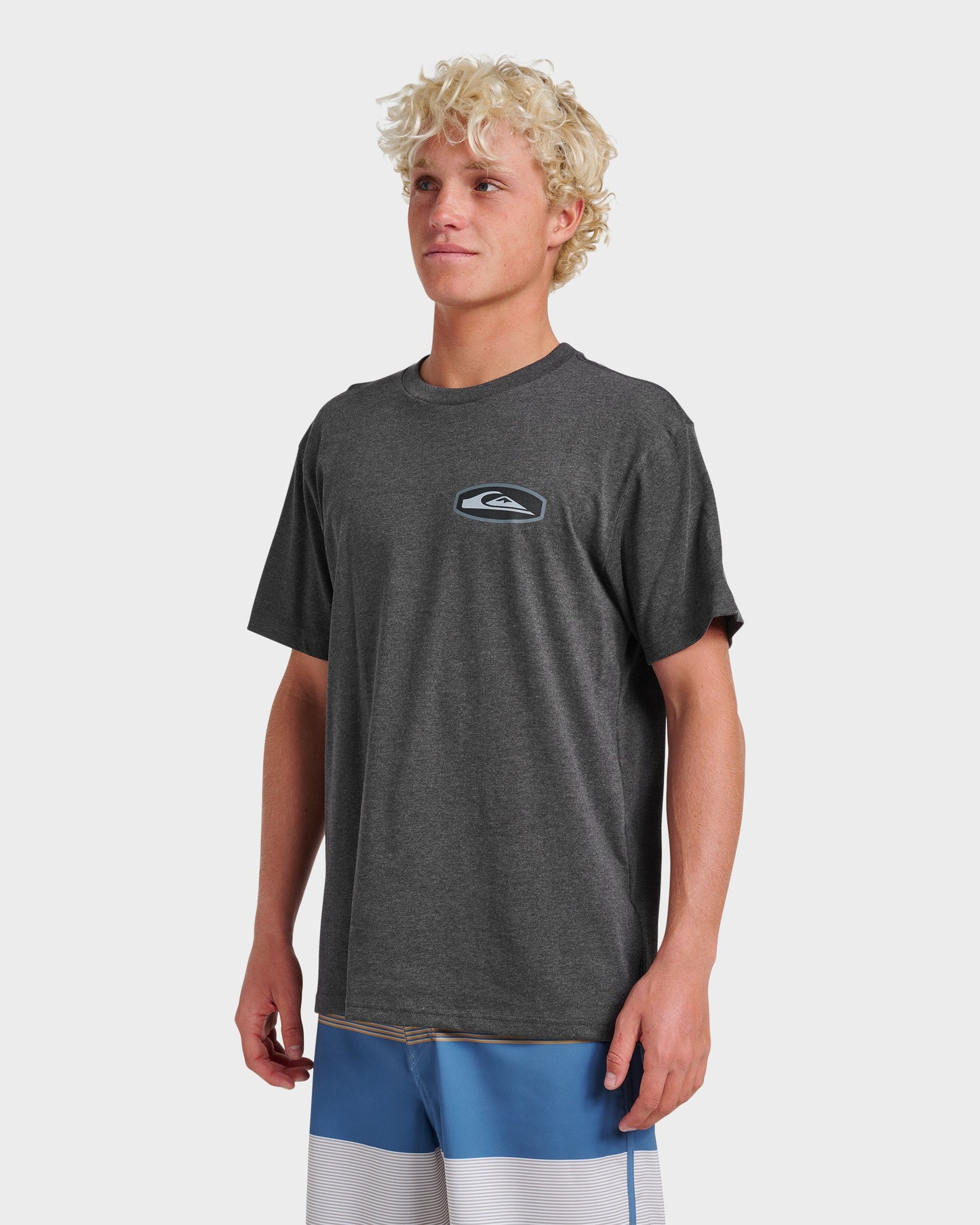 Stadium Emblem Classic T-shirt - Charcoal Heather